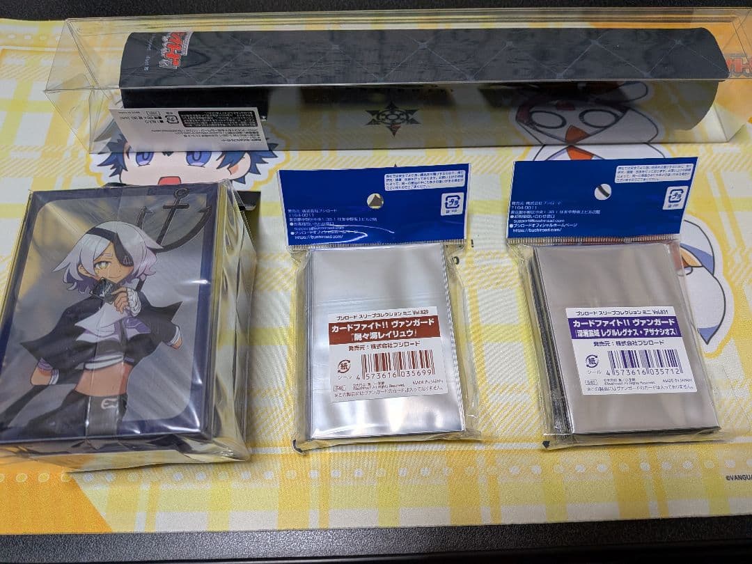 スリーブ デッキホルダー ヴァンガード 屍々海レイリュウ ルキエ ラバーマット