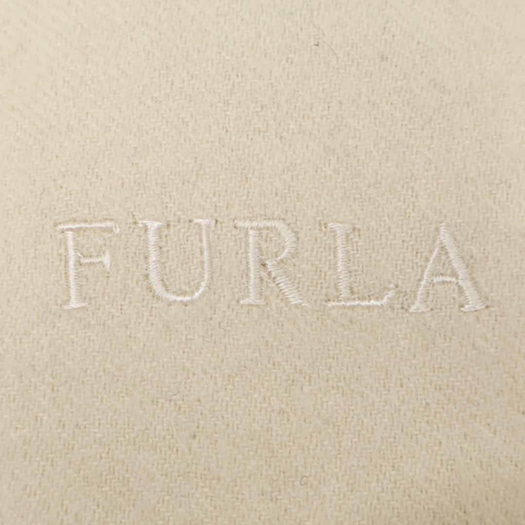 H4966-152◾️フルラ　極上の肌触り！　カシミア100% フリンジマフラー