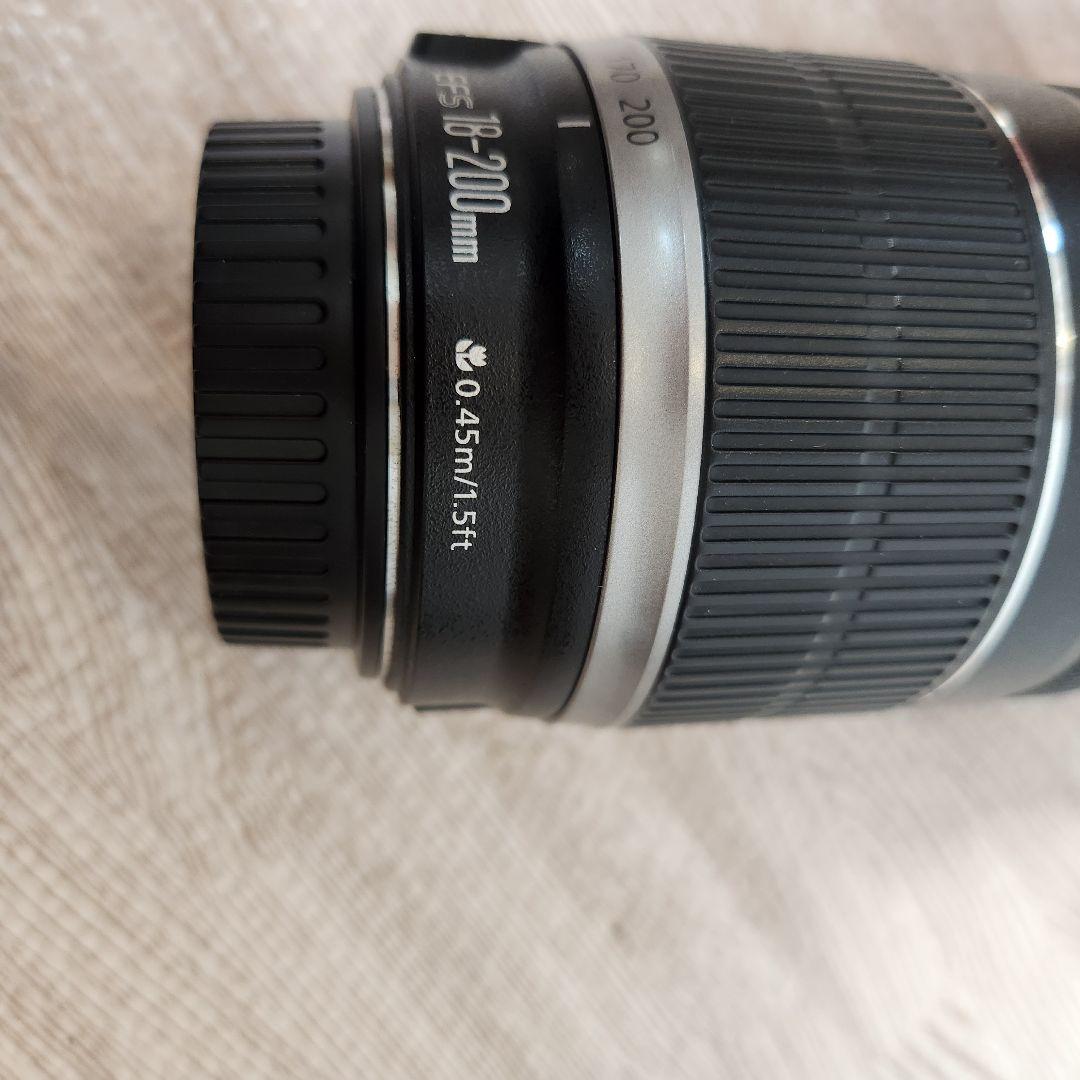 レンズ(ズーム) canon zoom ef-s 18-200mm 1:3.5-5.6 IS