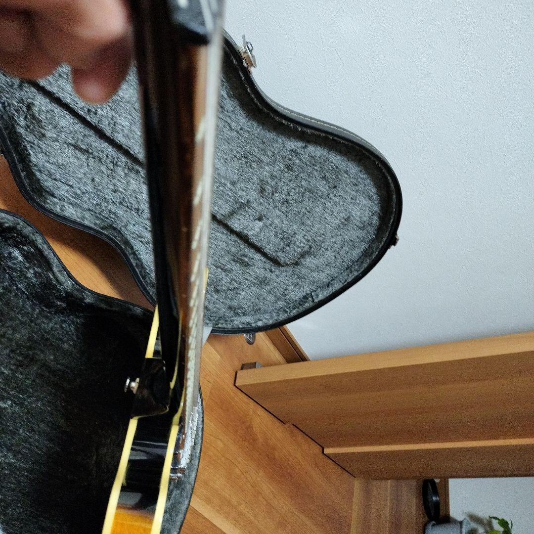 ハードケース付　Epiphone　DOT VS　美品EEシリアルgibson青島