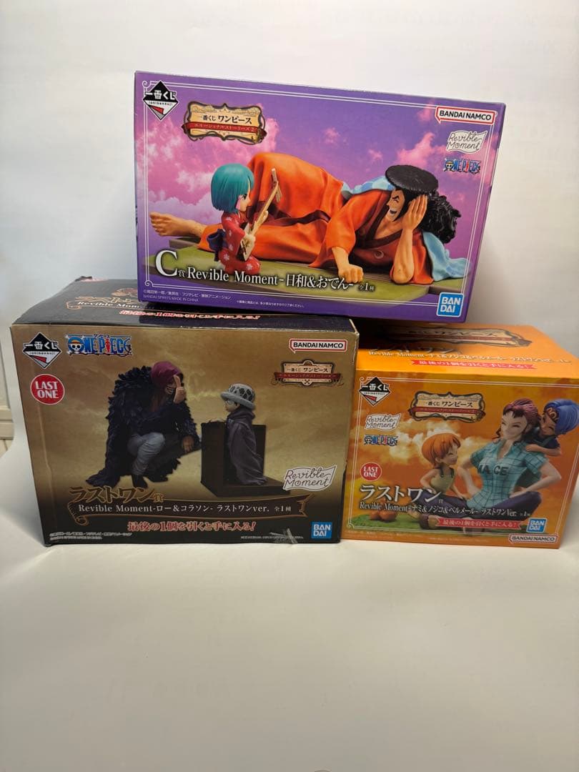 ワンピース Revoltech Moments フィギュアセット