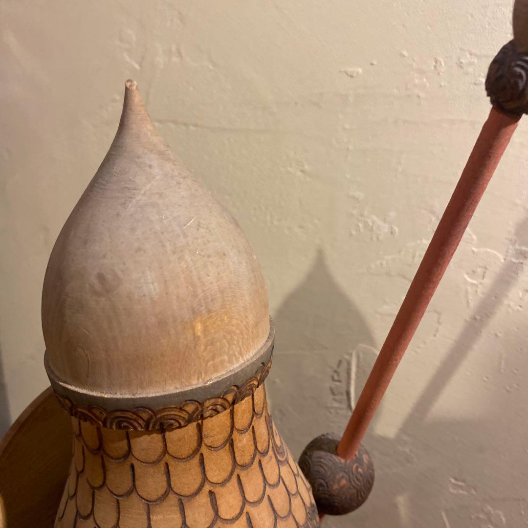 ボガティーリ人形？　ロシア　アンティーク