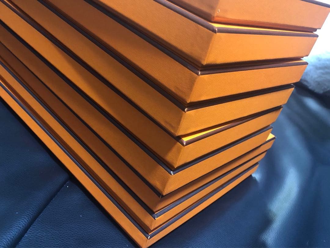 エルメス　カレ箱　スカーフ類箱　まとめ売り　スカーフブック有り