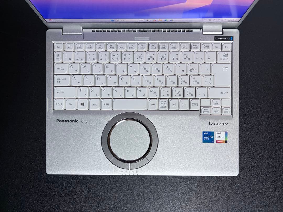 レッツノートCF-FV1/i5/RAM16G/SSD256GB/Office②