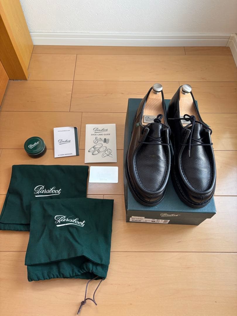 靴 Paraboot MICHAEL/MARCHE NOIRE CERF