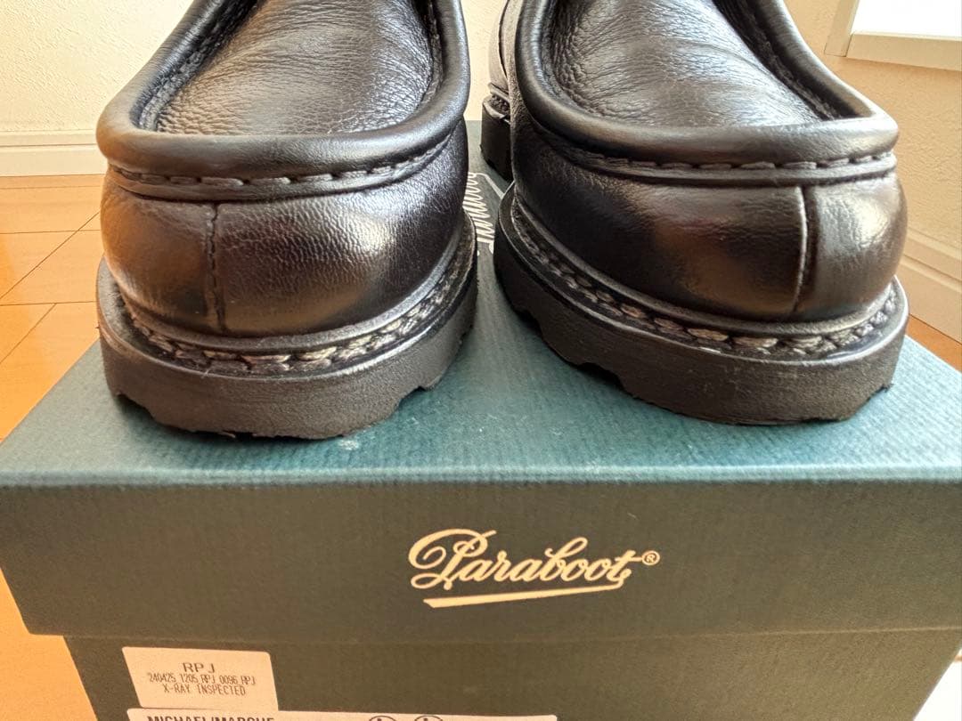 靴 Paraboot MICHAEL/MARCHE NOIRE CERF