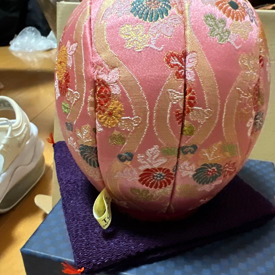 【だるま】江戸だるま (大) 西陣 青 | 江戸木目込み | 柿沼人形