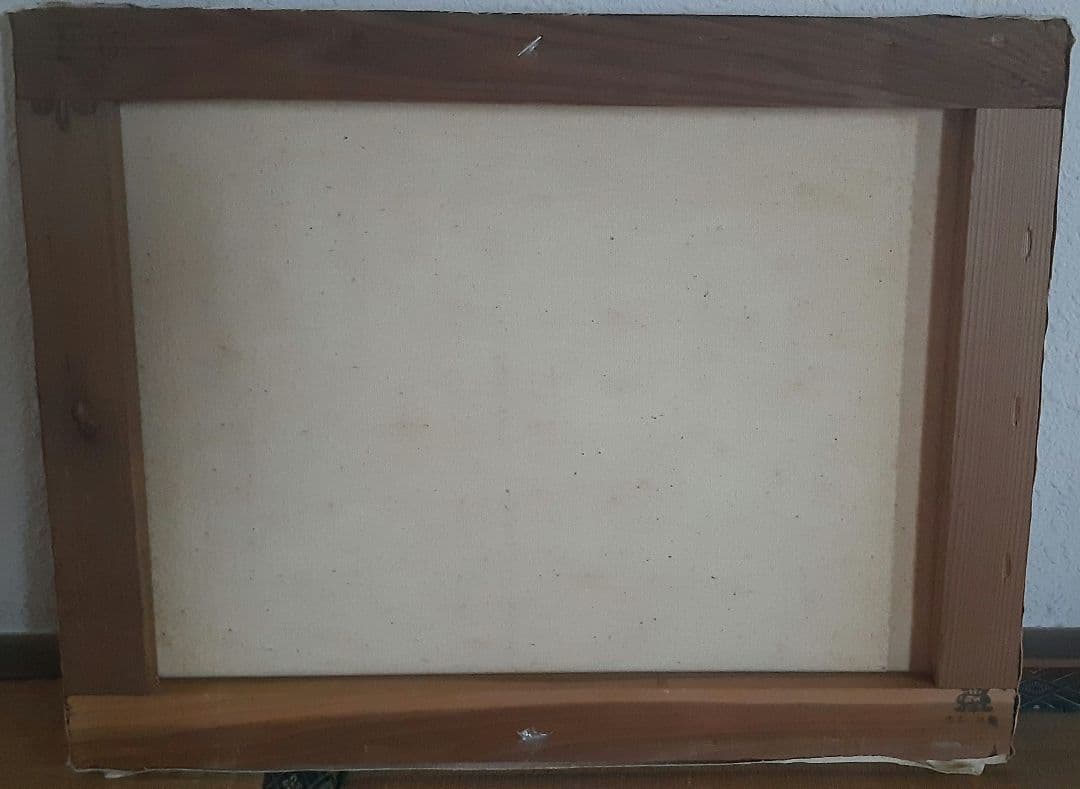 e Augustus Williams　F6　油絵　昭和50年購入