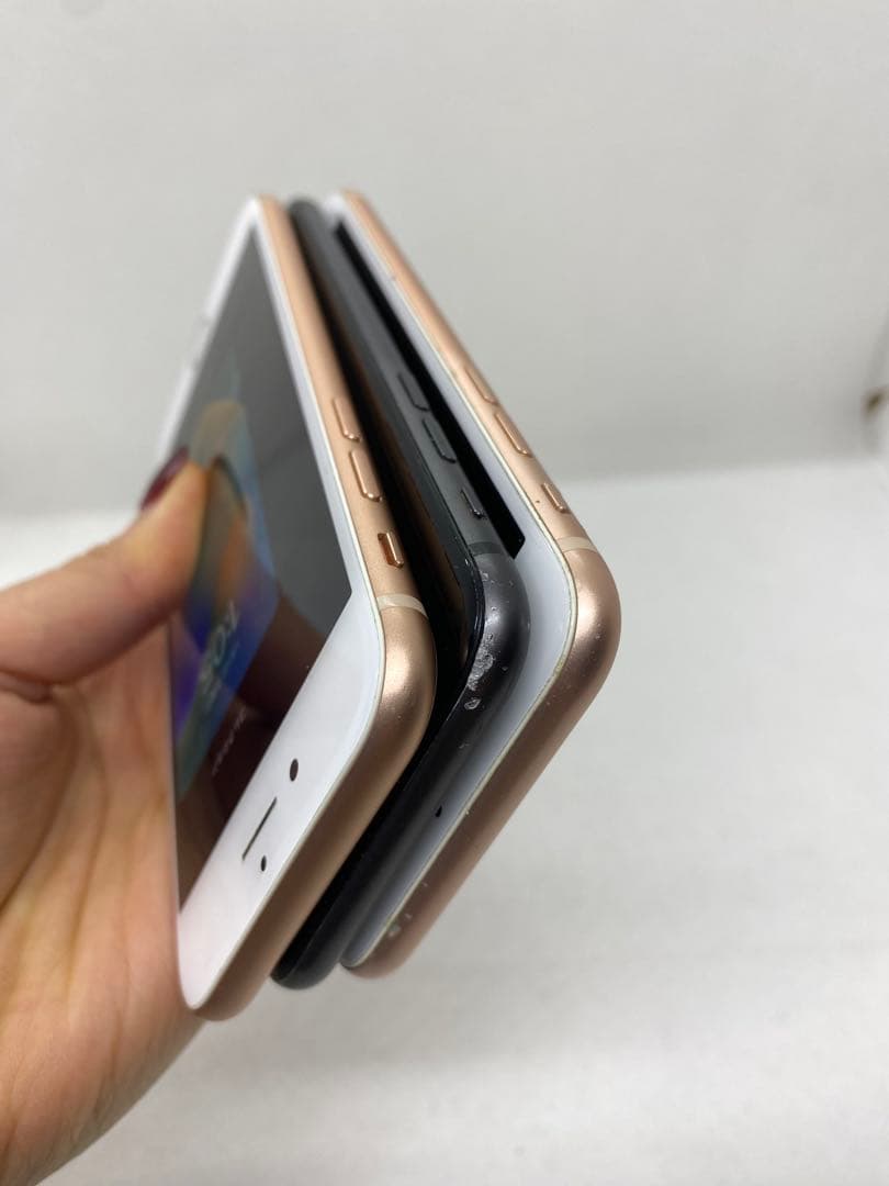 セット3台 iphone 8 64GB Sim フリー