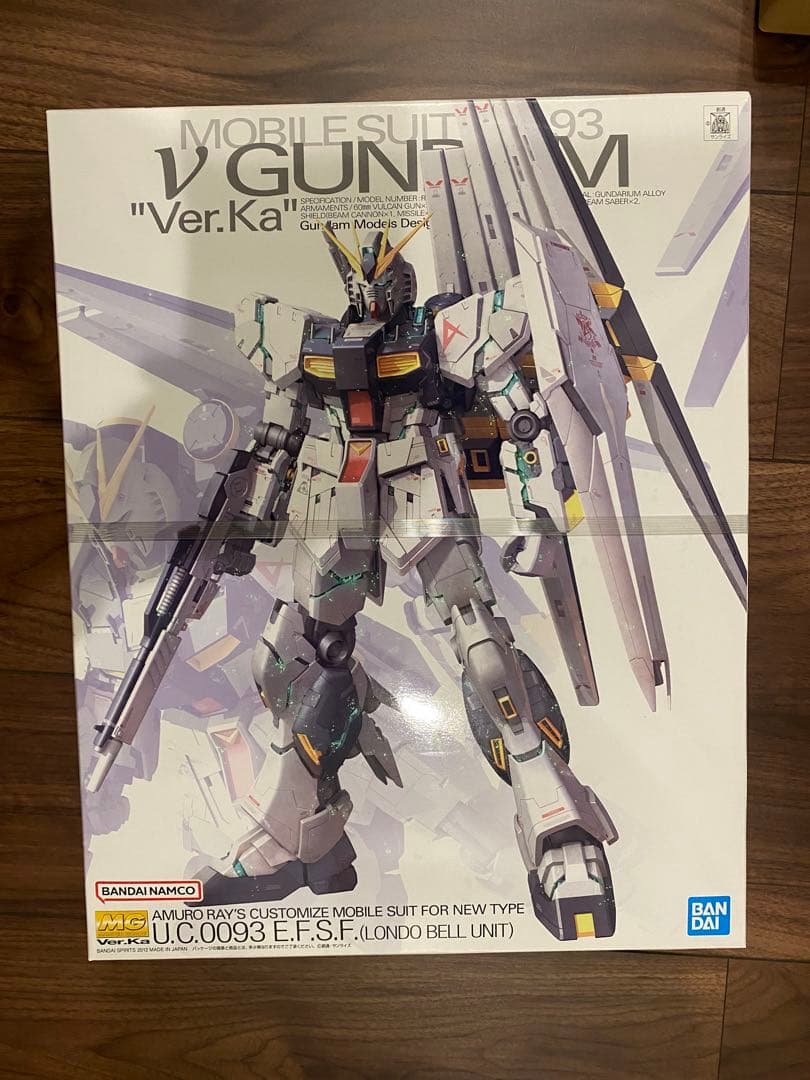 MG 1/100 νガンダム Ver.Ka