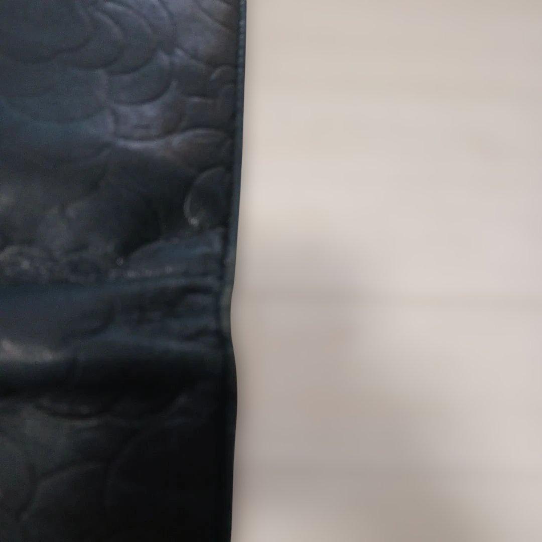 CHANEL　マトラッセ　カメリア 長財布