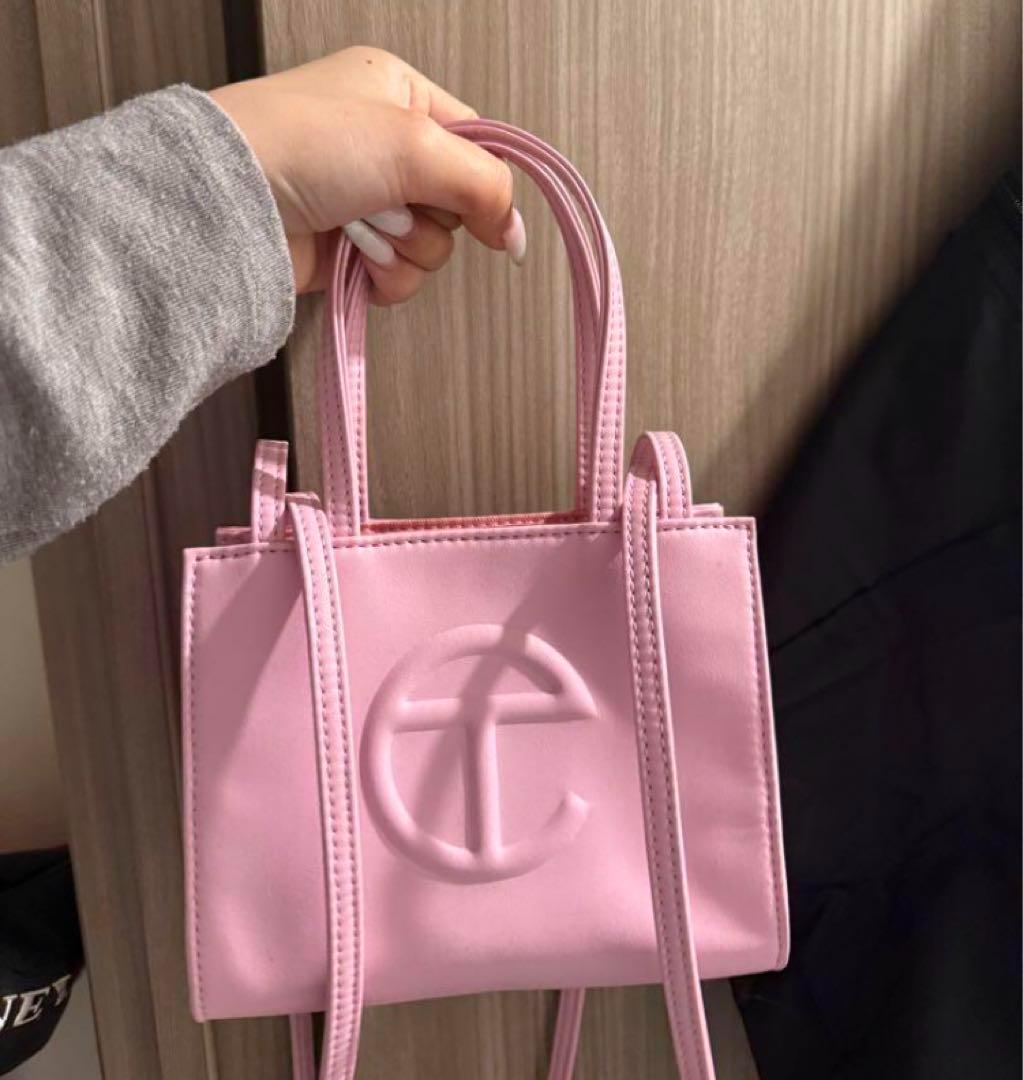 【早い者勝ち】未使用 テルファー　ピンクショルダーバック