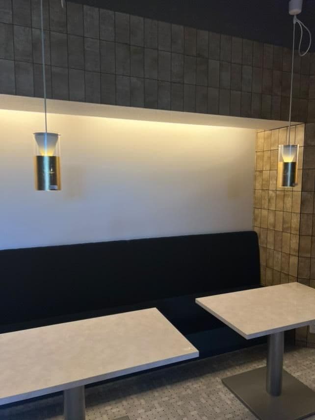 ゴールドクリアペンダントライト