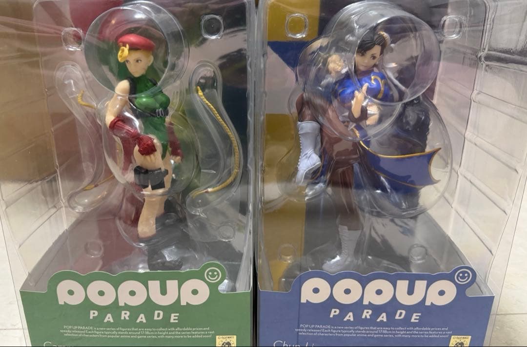 春麗＆キャミィ フィギュア POP UP PARADE 開封済 美品 箱あり