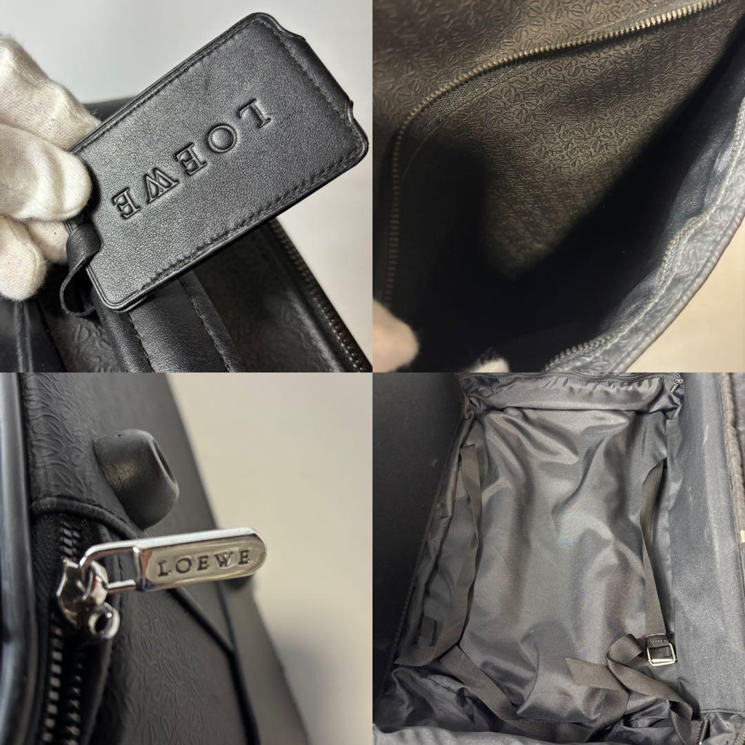 【希少】ロエベ　アナグラム　2way キャリーケース　スーツケース