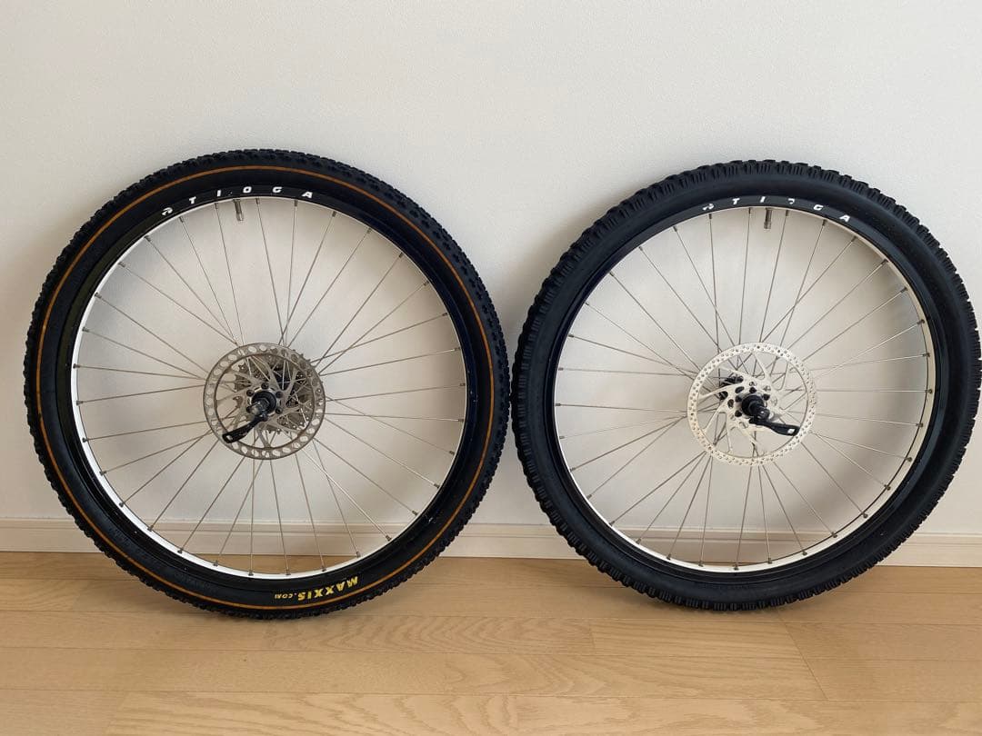 マウンテンバイク用ホイールセット 26インチ