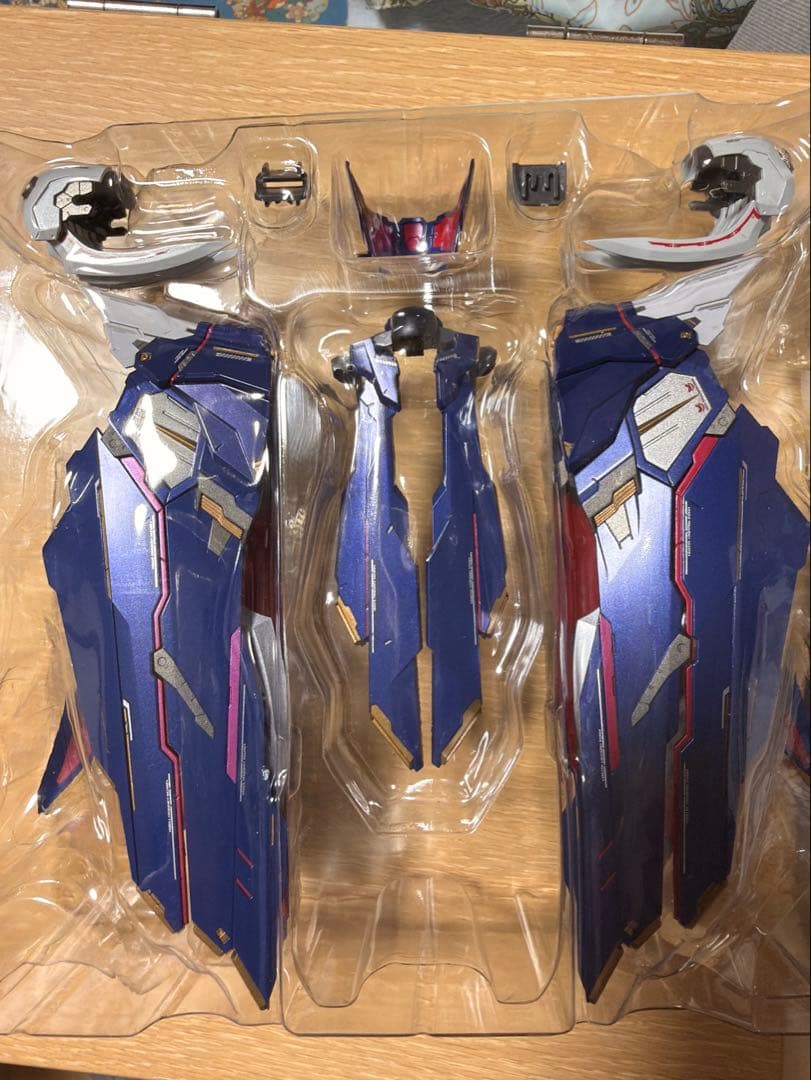 開封品　メタルビルド クロスボーンガンダムX1ハーフクロス