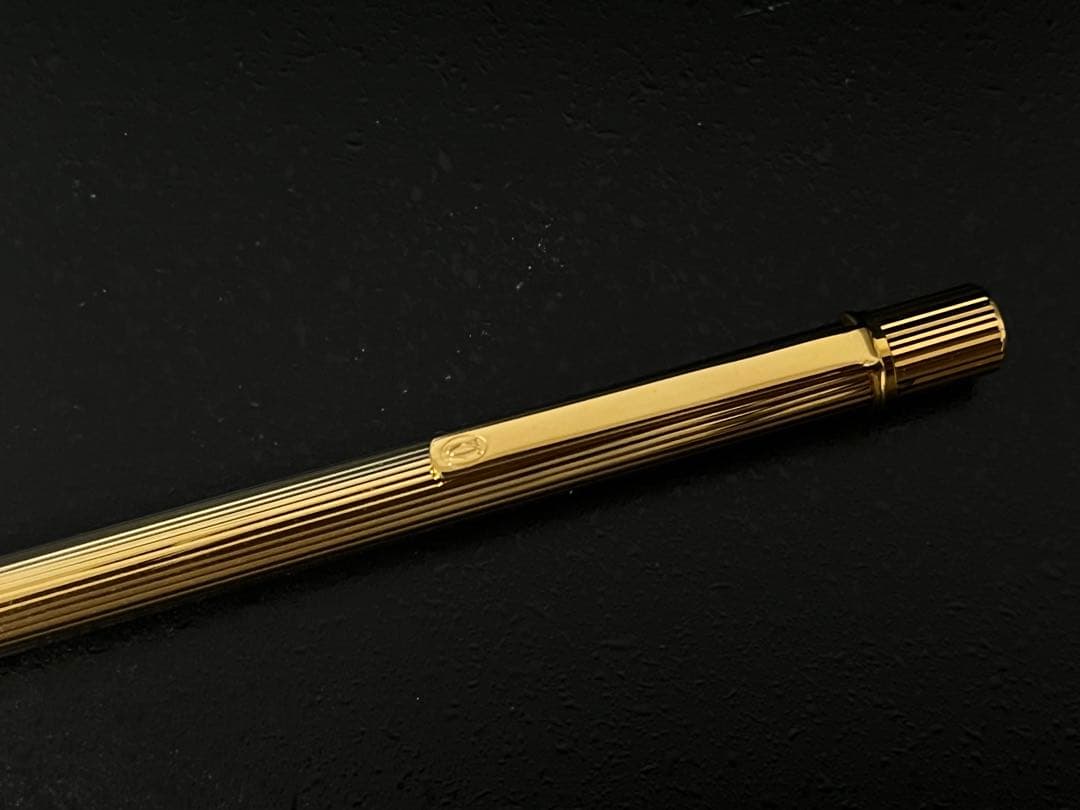 【極美品　未使用】Cartier マストドゥ　カルティエ　ゴールドボールペン