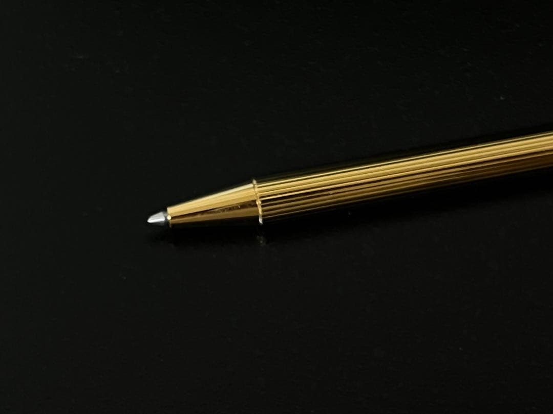 【極美品　未使用】Cartier マストドゥ　カルティエ　ゴールドボールペン