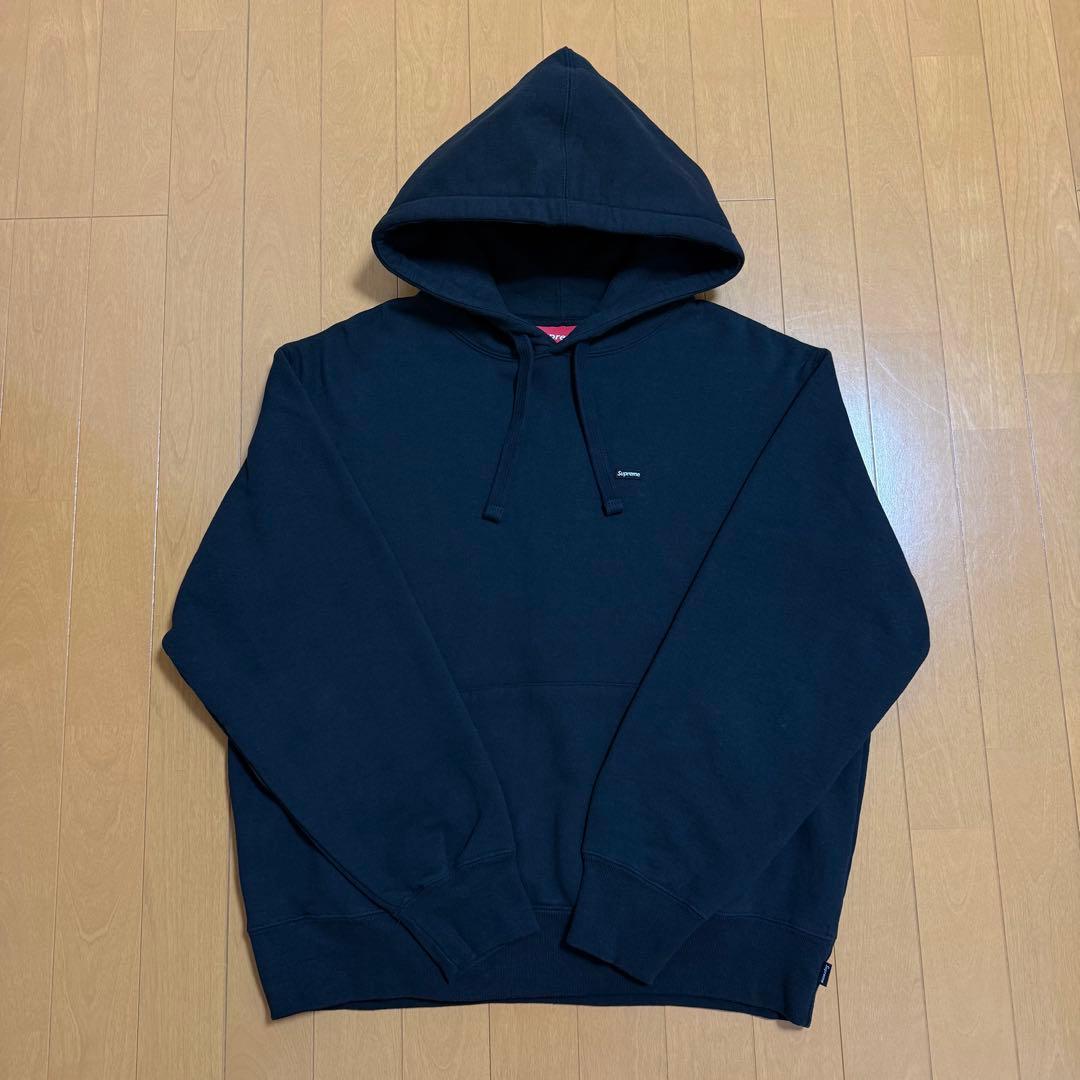 ほぼ未使用 Supreme Small Box Drawcord Hooded