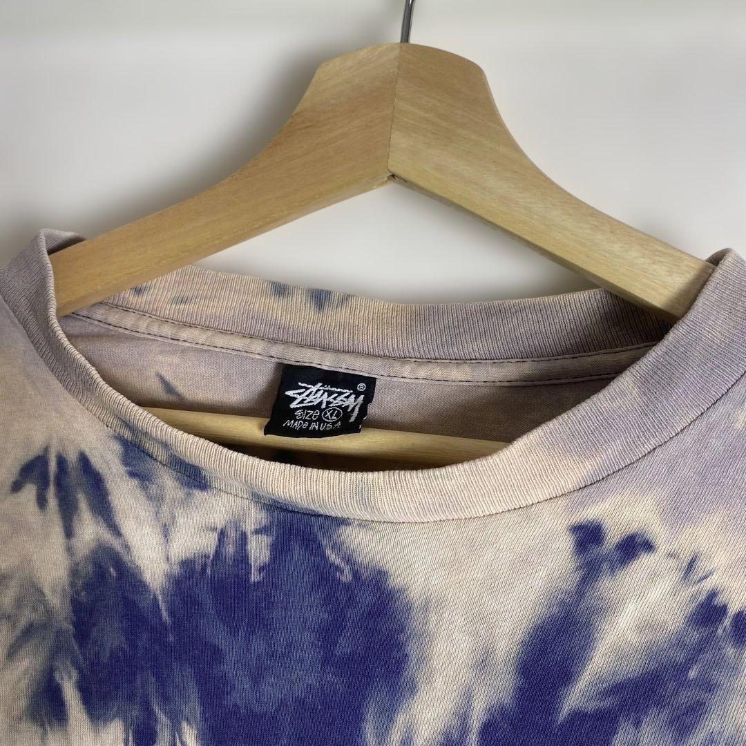 old stussy ラスタマン 黒タグ USA製　XL