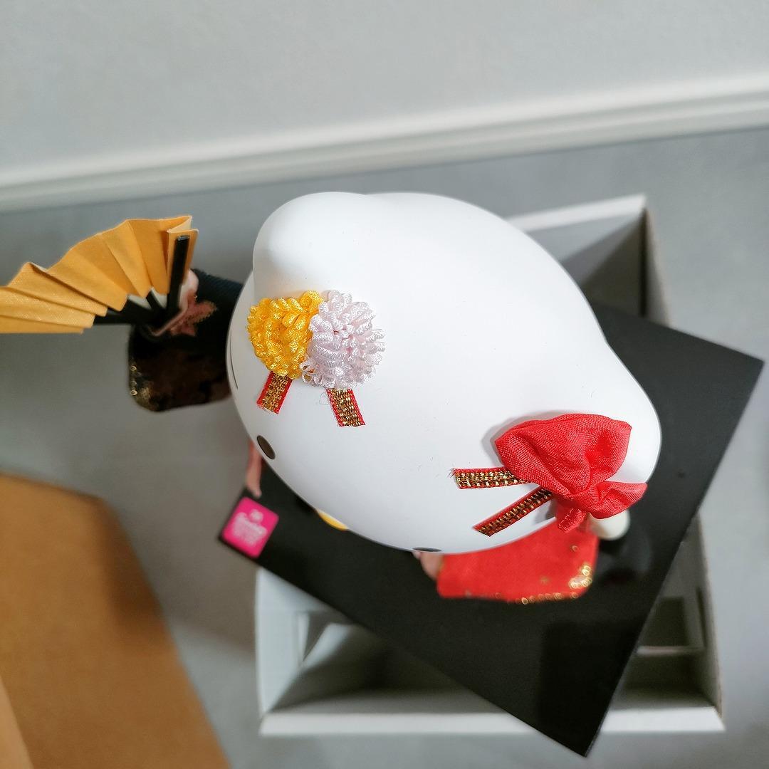 サンリオ 着物 キティ 葉朗彩々 日本人形 置き物