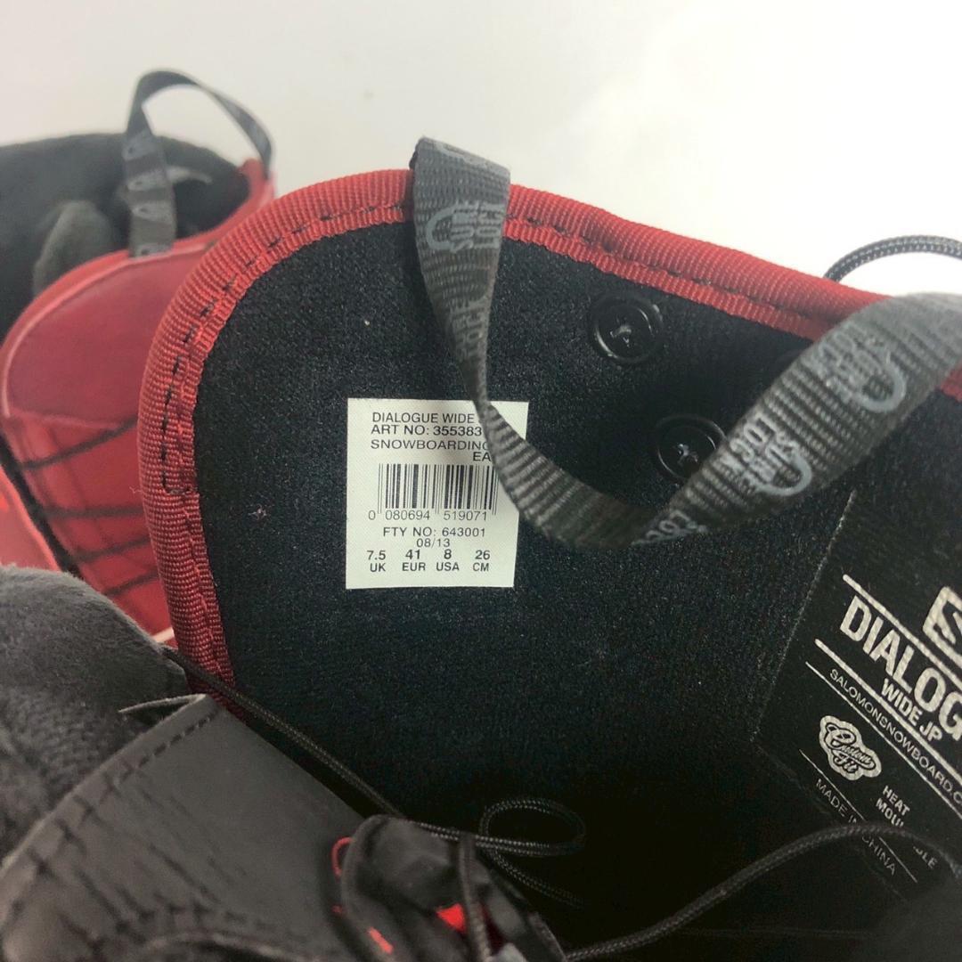 SALOMON サロモン スノーボードブーツ 26cm 靴 スポーツ