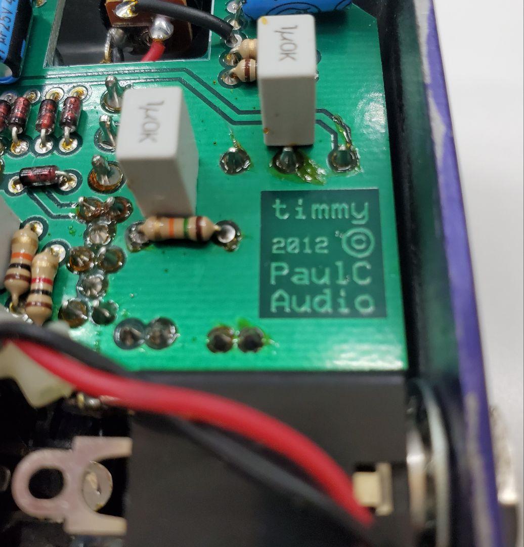 ギター Timmy overdrive/Paul cochrane V2