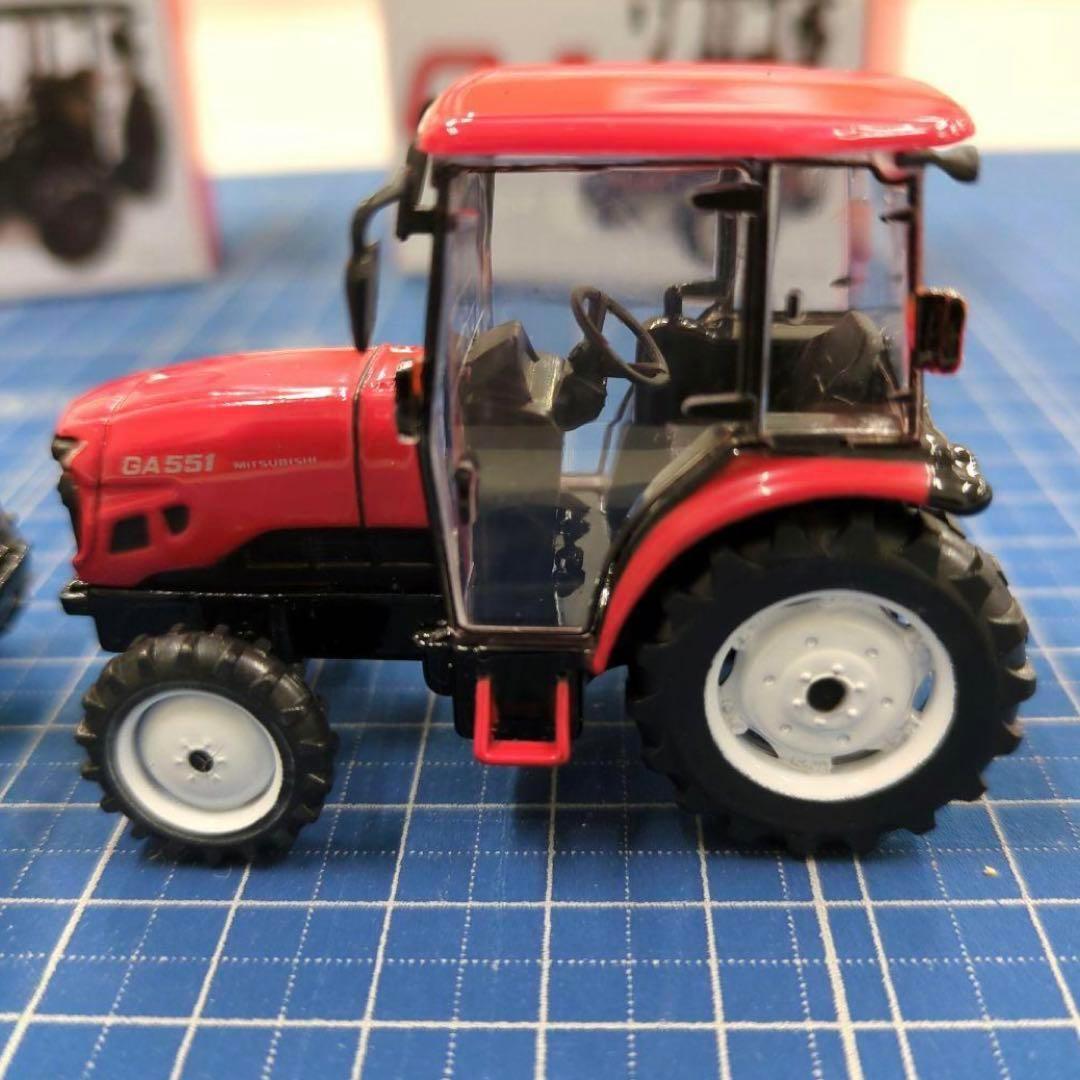 ミニカー 三菱 トラクター GA551 イーグルデザイン ２台セット 非売品