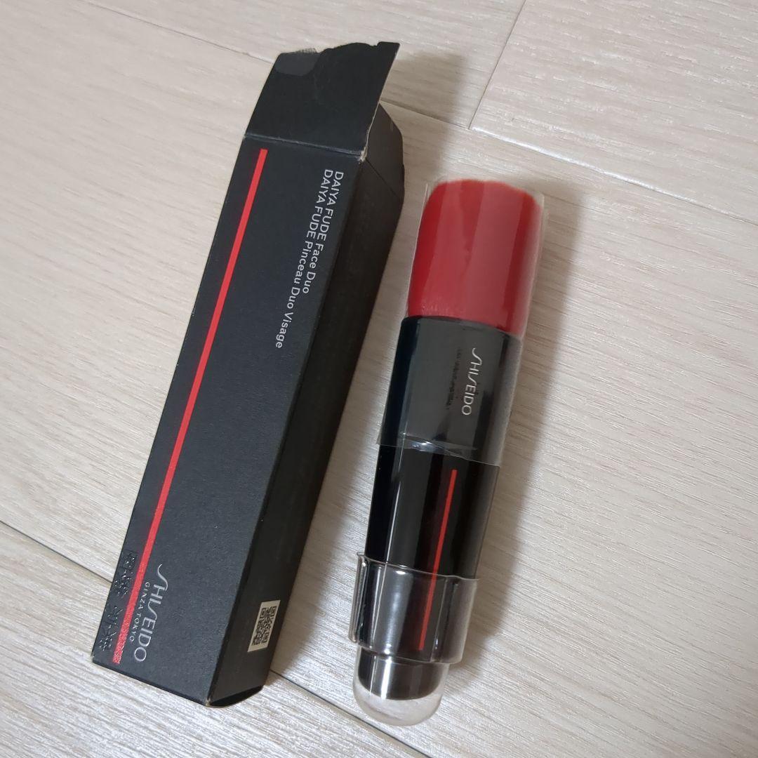 【未使用品】資生堂　花椿　フェイスブラシ　マルチフェイスブラシ　フェイスデュオ