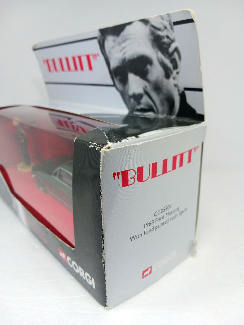 コーギー ブリット マスタング ミニカー