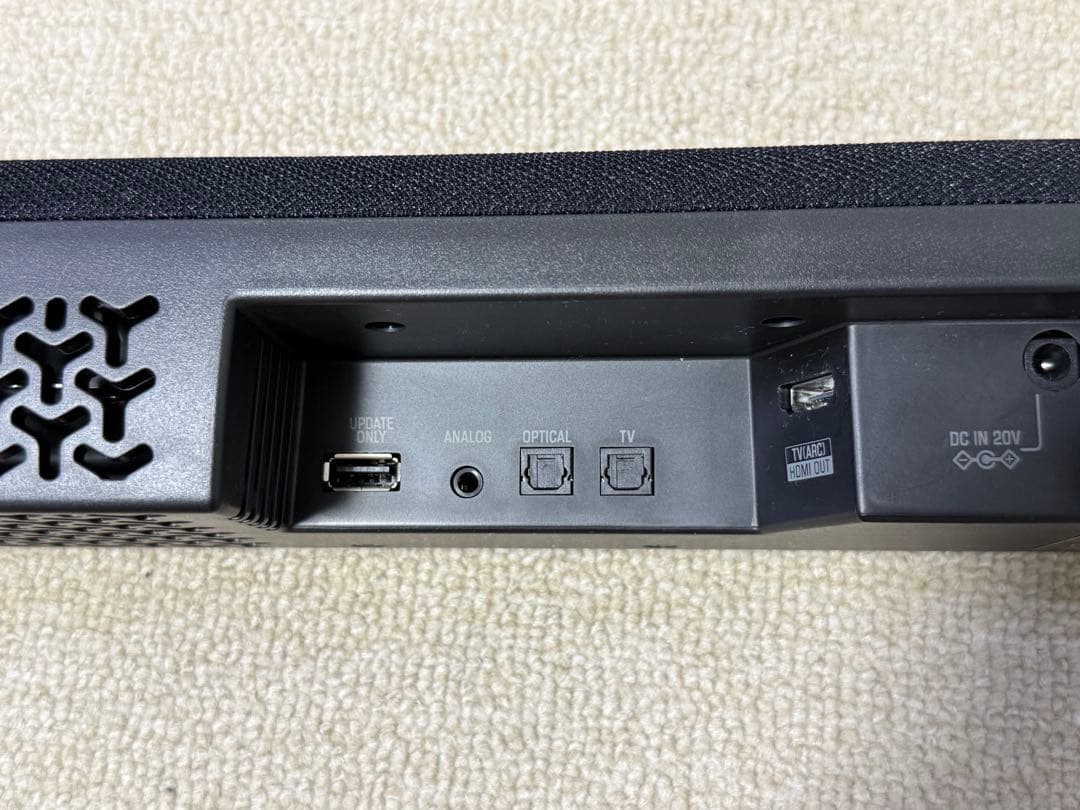 【美品】2024年製 YAMAHA コンパクトサウンドバー SR-C20A