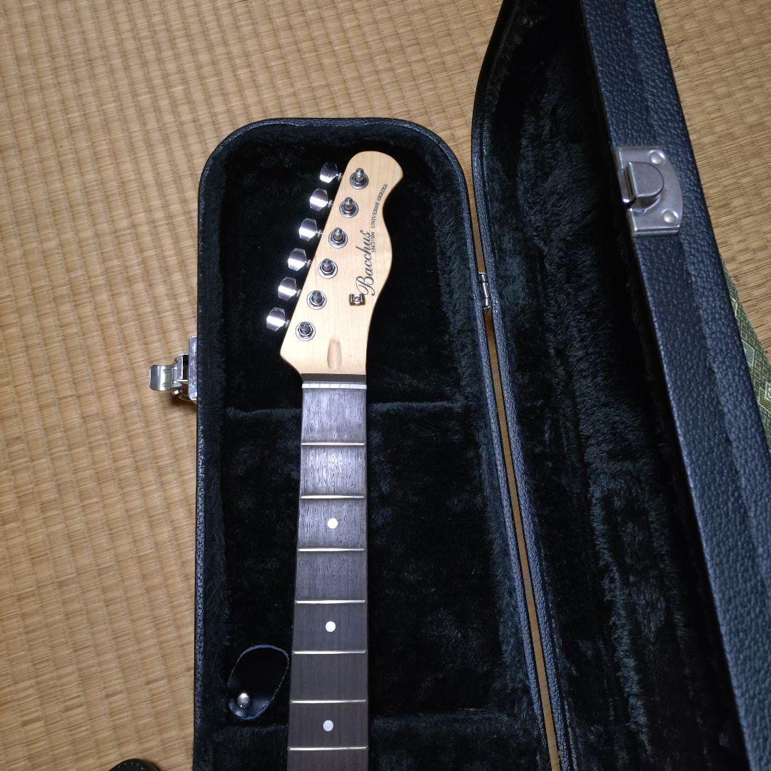 メタリックブルー テレキャスタータイプエレキギター