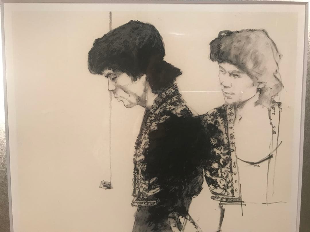 ロバート・ハインデル「Portrait of K」シルクスクリーン　直筆サイン有