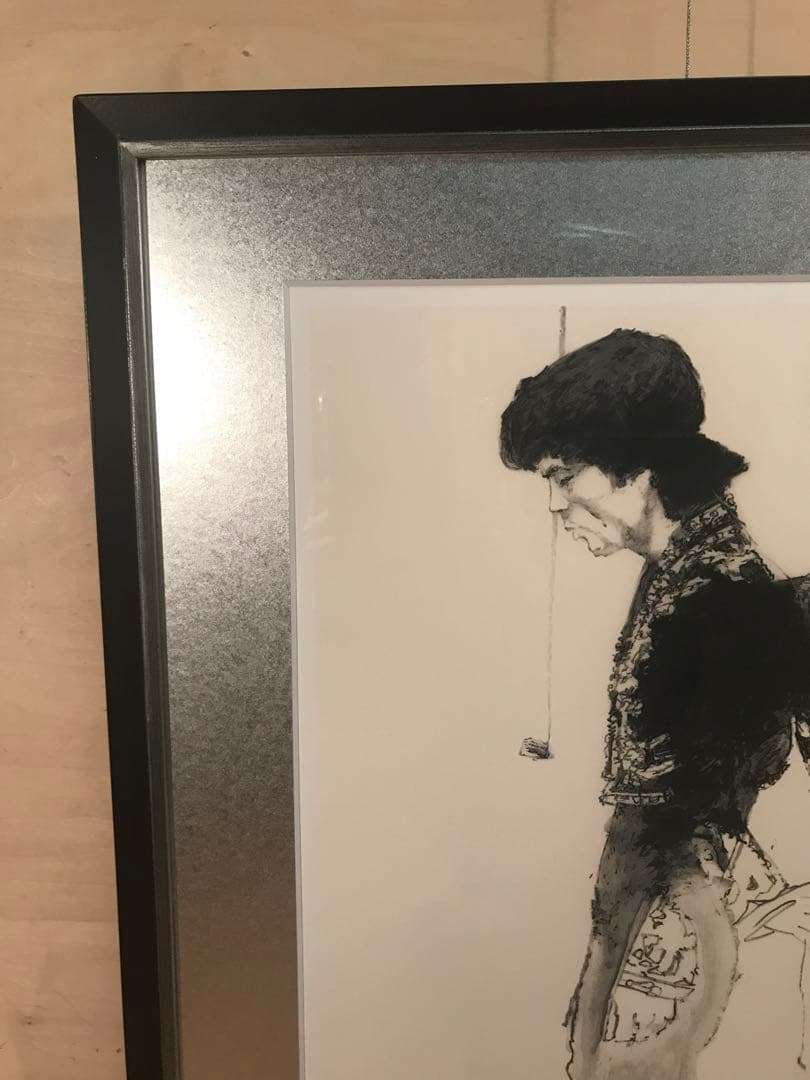 ロバート・ハインデル「Portrait of K」シルクスクリーン　直筆サイン有