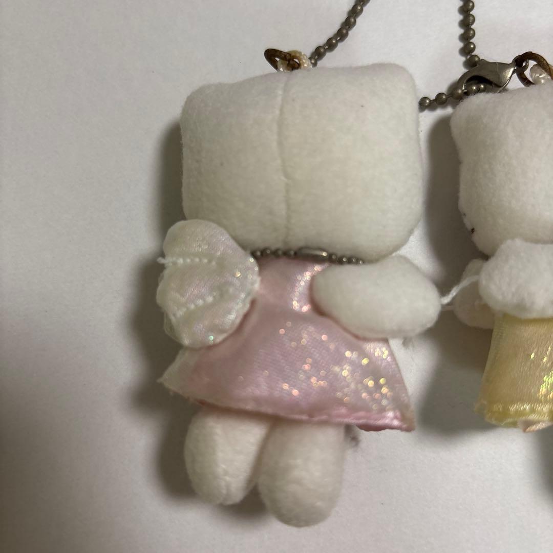 ハローキティ　ハローミミィ　ペアMホルダエンジェ