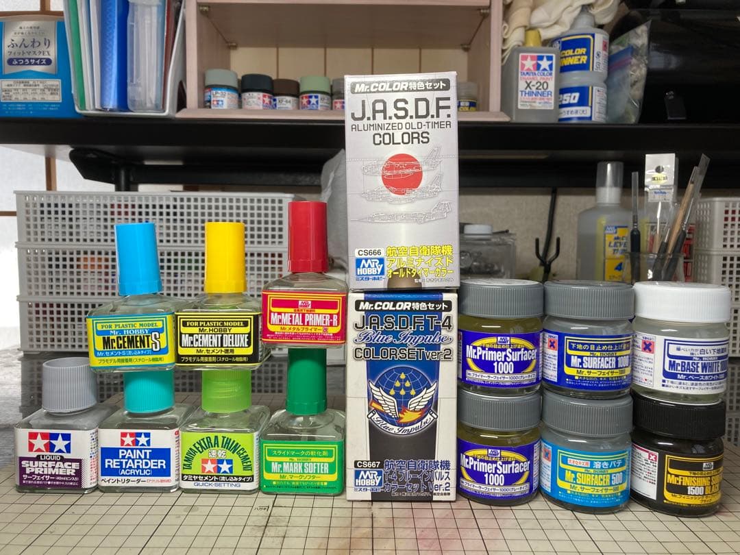 Mr.カラー & TAMIYA アクリル塗料その他セット