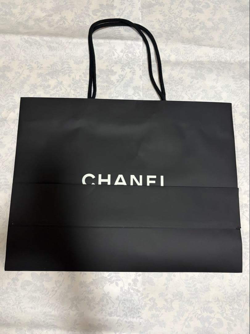 まとめ売り　CHANEL ショップ袋 黒 大　22枚セット