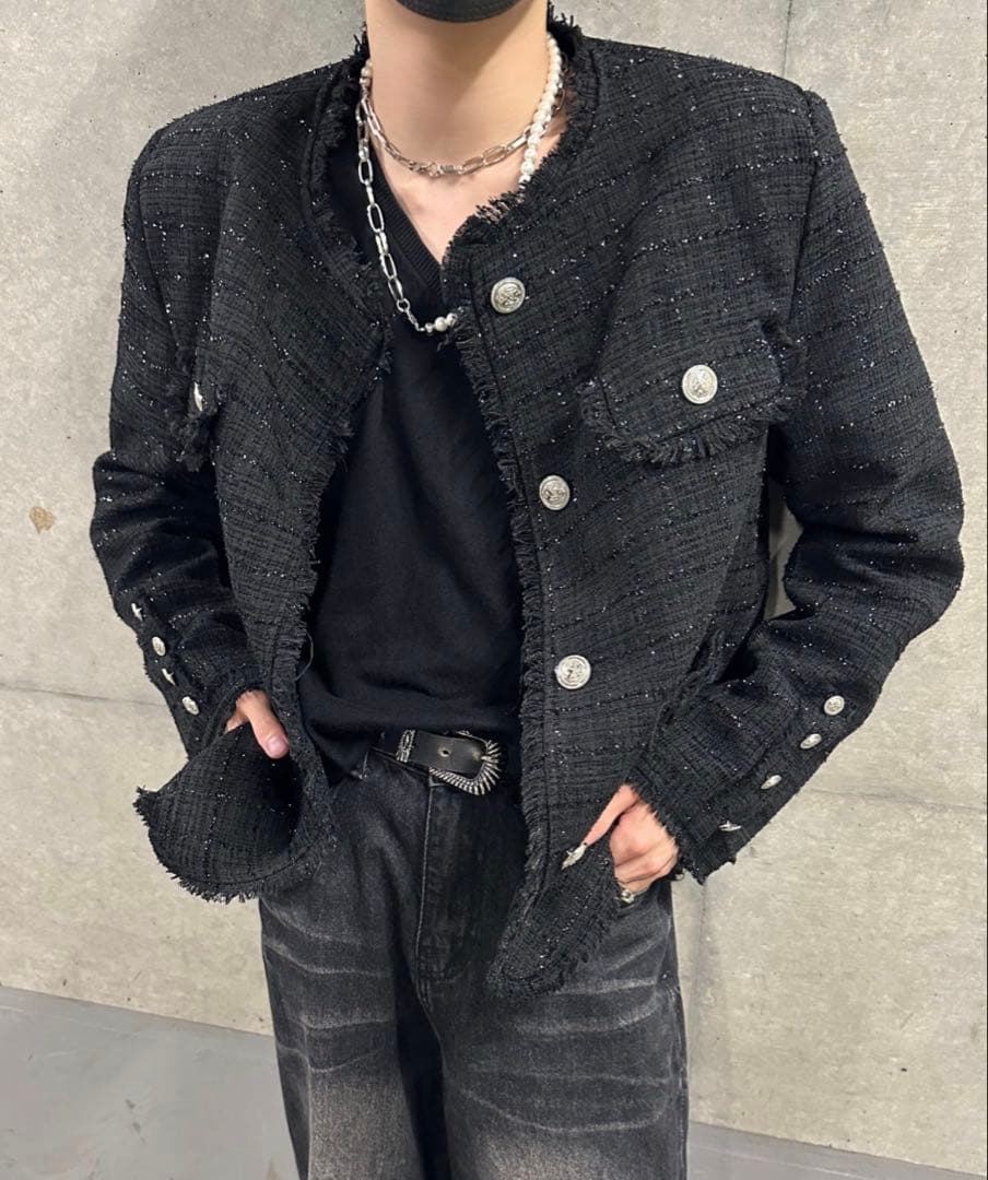 Otte アイドルラグジュアリーツイードジャケット