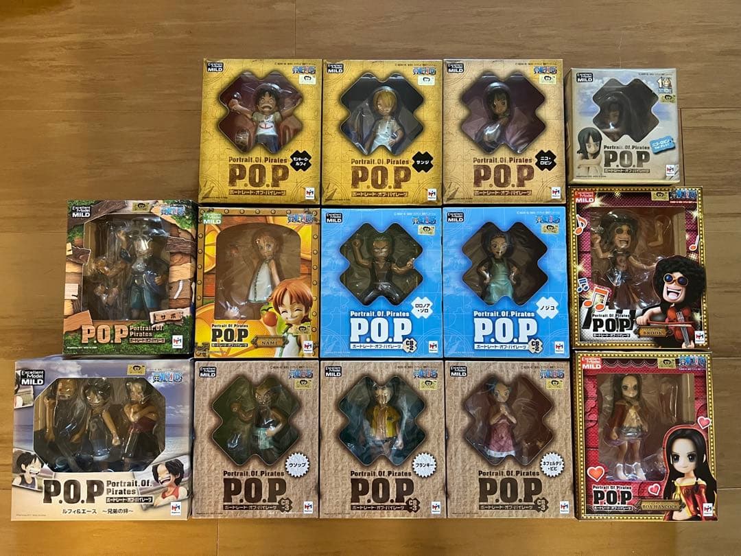 【新品未開封】ワンピース P.O.P CB 14体 まとめ売り