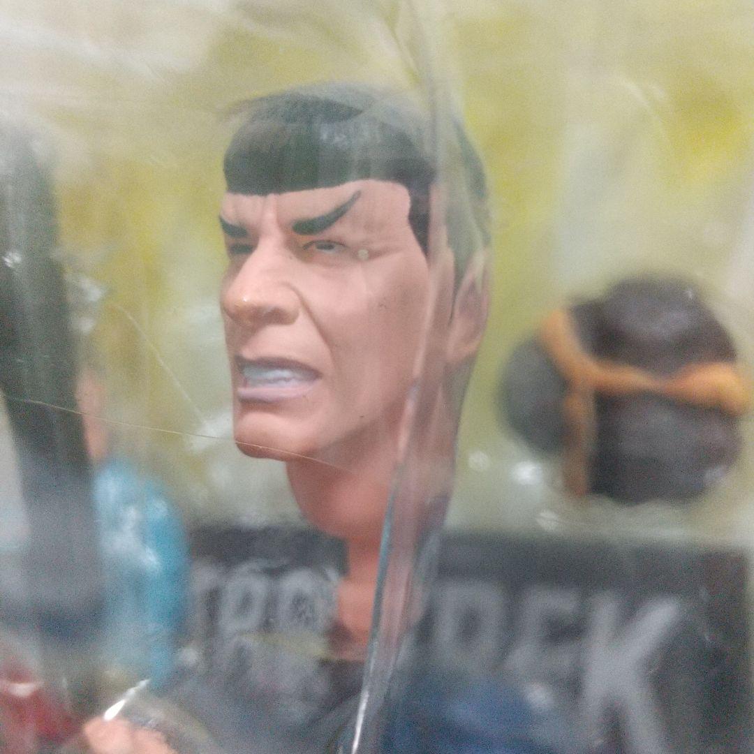 激レア！未開封〈スタートレックMrスポック〉vs地底怪獣ホルタ/顔手足２パターン