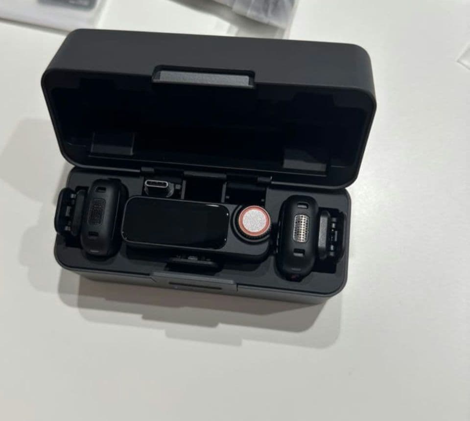 DJI MIC 3（2 TX + 1 RX + 充電ケース）ピンマイク
