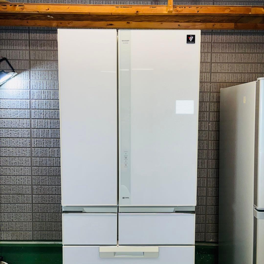 SHARP 501L 冷蔵庫 観音開き 大容量 ファミリー【地域限定配送無料】