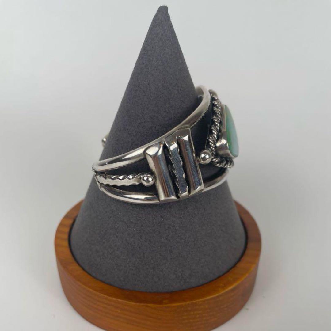 NAVAJO ナバホ M.Chavez vintage ターコイズバングル