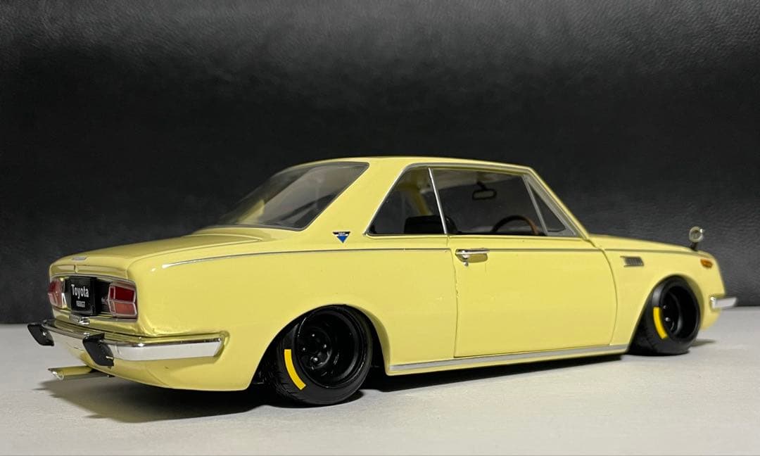 1/24 アシェット 国産名車 TOYOTA 1600GT 改 カスタム 旧車