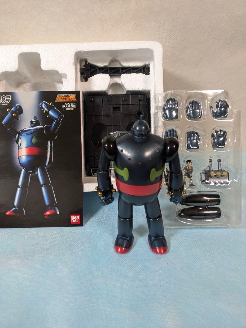 鉄人２８号 超合金魂 GX-24 BANDAI 発光ギミック動作せず