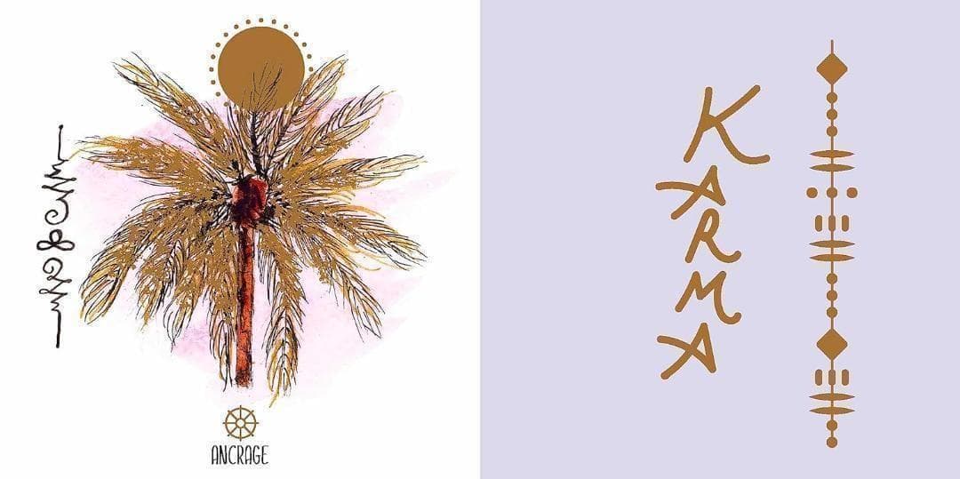 【オラクルカード】フランスの洗練された美麗デッキ✨丸型×金箔押し✨カルマカード