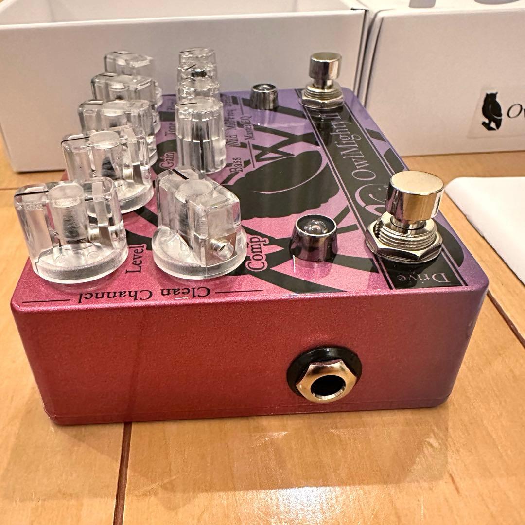 Vivie OwlMighty II プリアンプ 歪み ベースエフェクター
