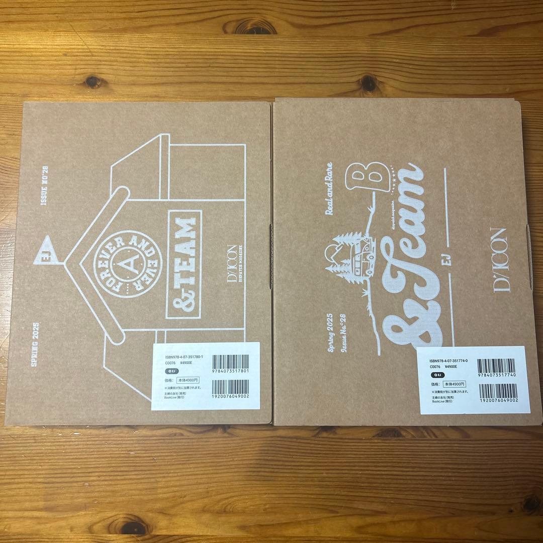 ぴ*こ様 &TEAM DICON D’PARTMENT EJ typeA&Bセッ