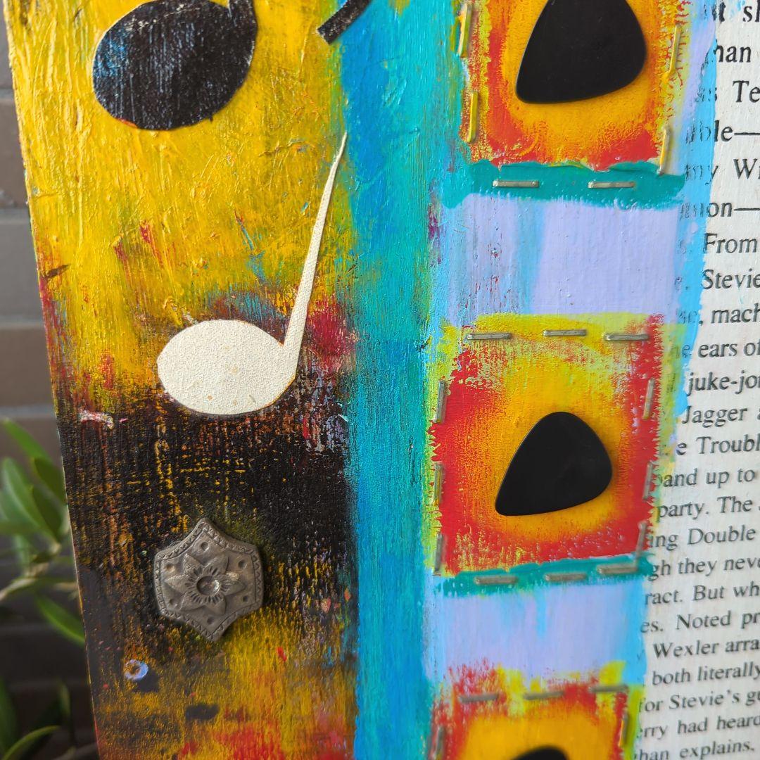 スティーヴィー・レイ・ヴォーン Stevie Ray Vaughan絵画